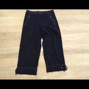 DANSKIN NOW CAPRI PANTS IN BLUE